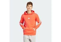 adidas Sportswear Hoodie FUTURE ICONS 3-STREIFEN HOODIE Rot/Orange
