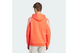 adidas Sportswear Hoodie FUTURE ICONS 3-STREIFEN HOODIE Rot/Orange