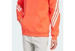 adidas Sportswear Hoodie FUTURE ICONS 3-STREIFEN HOODIE Rot/Orange