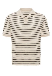 Antioch Sweatshirt Silvio Beige/Dunkelblau/Creme/Khaki