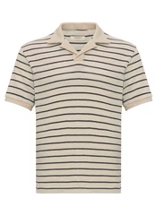 Antioch Sweatshirt Silvio Beige/Dunkelblau