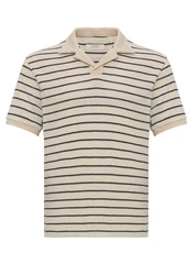 Antioch Sweatshirt Silvio Beige/Dunkelblau