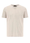 Antioch Poloshirt Marcello Khaki/Braun/Beige/Weiß