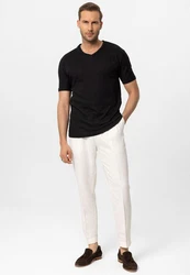Antioch Poloshirt Marcello Schwarz/Dunkelgrau/Grau