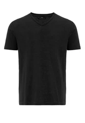 Antioch Poloshirt Marcello Schwarz/Dunkelgrau/Grau