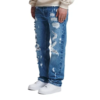 2Y Studios Bequeme Jeans Firio Destroyed Straight Jeans 2Y Studios Bequeme Jeans Firio Destroyed Straight Jeans
