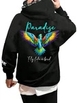 RMK Hoodie Herren Kapuzenpullover Paradise Rosa/Lila/Beige/Blau/Schwarz