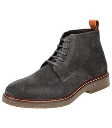 Stiefelette Veloursleder Schnrstiefelette