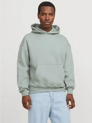 Jack & Jones Kapuzensweatshirt JJEURBAN EDGE SWEAT HOOD NOOS pastellgrn