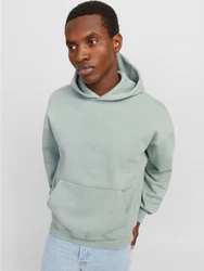 Jack & Jones Kapuzensweatshirt JJEURBAN EDGE SWEAT HOOD NOOS pastellgrn