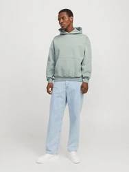 Jack & Jones Kapuzensweatshirt JJEURBAN EDGE SWEAT HOOD NOOS pastellgrn
