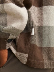 Jack & Jones Langarmhemd JPRRaymond Beige/Braun