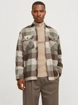 Jack & Jones Langarmhemd JPRRaymond Beige/Braun