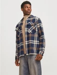 Jack & Jones Langarmhemd JPRRaymond Hellblau/Rot/Beige/Blau
