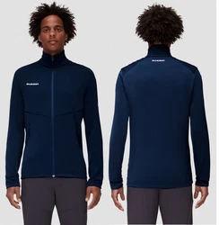 Mammut Fleecejacke Aconcagua Light ML Jacket Dunkelblau/Blau/Hellblau