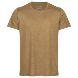 Kaipara Rundhalsshirt URBAN Merino T-Shirt Herren Kurzarm Regular Khaki/Braun/Dunkelgrün/Beige