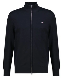 GANT Strickjacke CASUAL COTTON ZIP CARDIGAN GANT Strickjacke CASUAL COTTON ZIP CARDIGAN