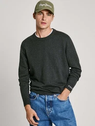 Rundhalspullover NEW ANDRE (1-tlg) Plain/ohne Details