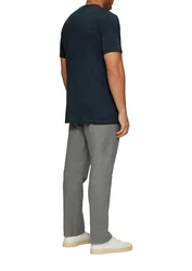 s.Oliver Kurzarmshirt mit Frontprint Artwork Dunkelblau/Blau