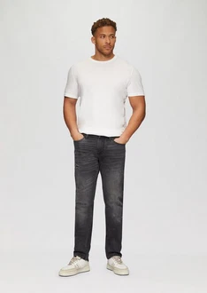 s.Oliver Stoffhose Jeans York Regular Fit High Rise Straight Leg