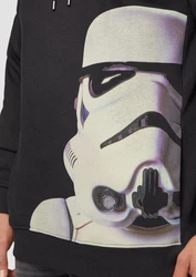 s.Oliver Sweatshirt Hoodie mit Star Wars Print Schwarz