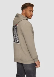 s.Oliver Sweatshirt Hoodie mit Star Wars Print Khaki/Beige/Hellgrau/Braun/Grau