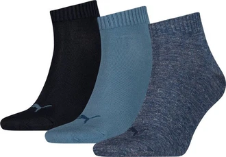 PUMA Funktionssocken UNISEX QUARTER PLAIN Blau/Dunkelblau PUMA Funktionssocken UNISEX QUARTER PLAIN Blau/Dunkelblau
