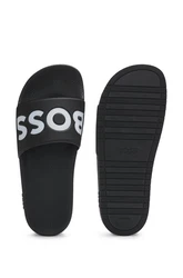 BOSS Pantolette Aryeh Schwarz/Braun/Beige