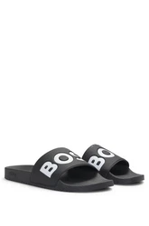 BOSS Pantolette Aryeh Schwarz/Braun/Beige
