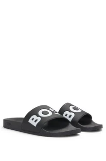 BOSS Pantolette Aryeh Schwarz/Braun/Beige