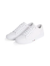 TH HI VULC STREET LTH PATCH Plateausneaker, Freizeitschuh, Halbschuh, Schnrschuh mit kleiner Logoflagge