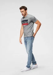 Levi's Herren Sportswear Logo Graphic T-Shirt Grau/Rosa/Silber/Hellblau/Lila/Rot