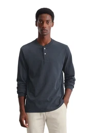 Langarmshirt in weicher Heavy Jersey-Qualitt