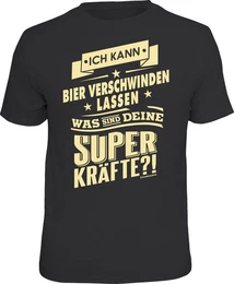 T-Shirt Superkrfte? Ich kann Bier verschwinden lassen