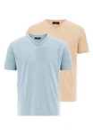 Dandalo Poloshirt Otylia 2er-Pack Braun/Khaki/Beige