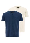 Dandalo Poloshirt Otylia 2er-Pack Hellblau/Beige/Dunkelblau/Blau/Khaki