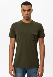 Dandalo Poloshirt Milos Dunkelgrün/Hellblau/Türkis/Blau