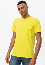 Dandalo Poloshirt Milos Gelb/Dunkelblau/Mischfarben