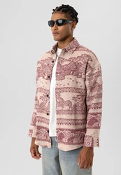 Dandalo Blusenshirt Kaylan Rosa/Dunkelrot