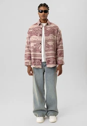 Dandalo Blusenshirt Kaylan Rosa/Dunkelrot