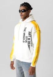 Dandalo Sweatshirt Carlos Gelb/Weiß