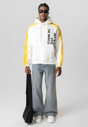 Dandalo Sweatshirt Carlos Gelb/Weiß