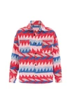 Dandalo Blusenshirt Rodrigo Creme/Mischfarben/Rot/Rosa