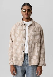 Dandalo Blusenshirt Arthur Beige/Braun/Creme/Weiß