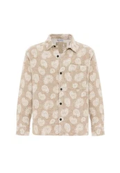 Dandalo Blusenshirt Arthur Beige/Braun/Creme/Weiß