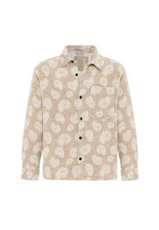 Dandalo Blusenshirt Arthur Beige/Braun/Creme/Weiß