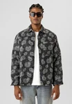 Dandalo Blusenshirt Arthur Schwarz/Hellgrau/Grau/Braun