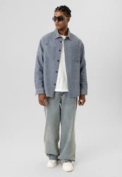 Dandalo Blusenshirt Marcelo Blau/Grau/Dunkelblau