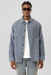 Dandalo Blusenshirt Marcelo Blau/Grau/Dunkelblau