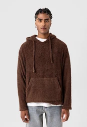 Dandalo Sweatshirt Henrique Dunkelbraun/Braun/Orange/Dunkelrot